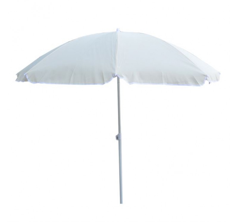 ΟΜΠΡΕΛΑ ΘΑΛΑΣΣΗΣ RANDALL 2.20μ HM6015.01 ΛΕΥΚΗ 8 ΑΚΤΙΝΕΣ FIBERGLASS