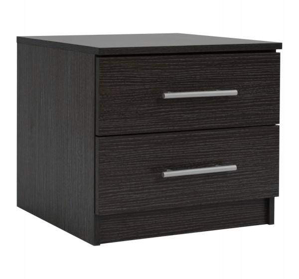ΚΟΜΟΔΙΝΟ ΜΕΛΑΜΙΝΗΣ CHELSEA HM2220.01 ZEBRANO 48X40,5X41,5 εκ.