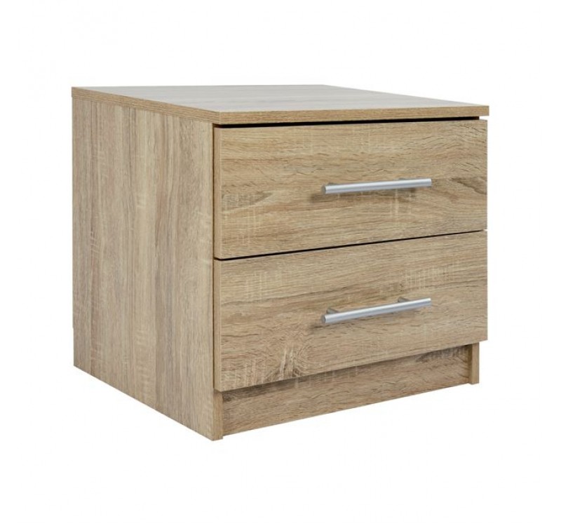 ΚΟΜΟΔΙΝΟ ΜΕΛΑΜΙΝΗΣ CHELSEA HM2220.02 SONAMA 48X40,5X41,5 εκ.