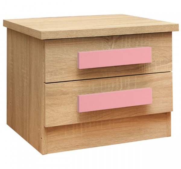 ΚΟΜΟΔΙΝΟ PLAYROOM SONAMA-ΡΟΖ HM331+HM336.02 40Χ48Χ39εκ.