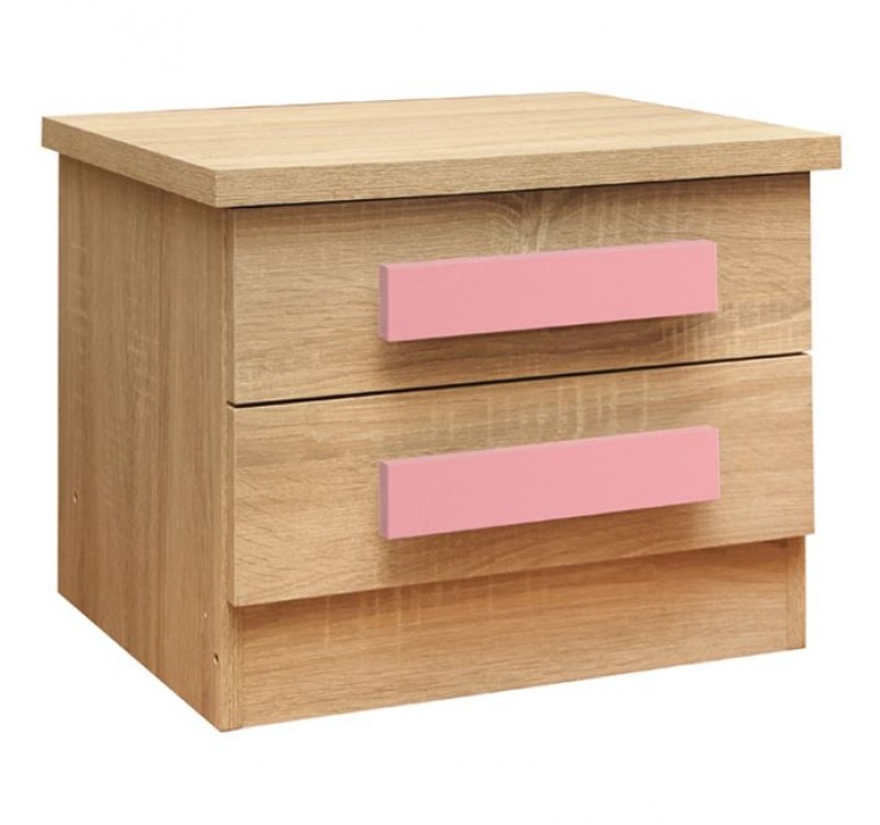 ΚΟΜΟΔΙΝΟ PLAYROOM SONAMA-ΡΟΖ HM331+HM336.02 40Χ48Χ39εκ.