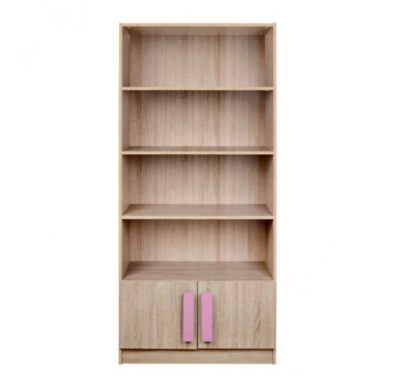 ΒΙΒΛΙΟΘΗΚΗ PLAYROOM SONAMA-ΡΟΖ HM10146.03 80X35X180εκ.