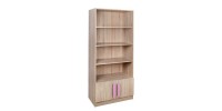 ΒΙΒΛΙΟΘΗΚΗ PLAYROOM SONAMA-ΡΟΖ HM10146.03 80X35X180εκ.