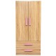 ΝΤΟΥΛΑΠΑ 2ΦΥΛΛΗ PLAYROOM SONAMA-ΡΟΖ HM335+HM336.02 80X50X180εκ.