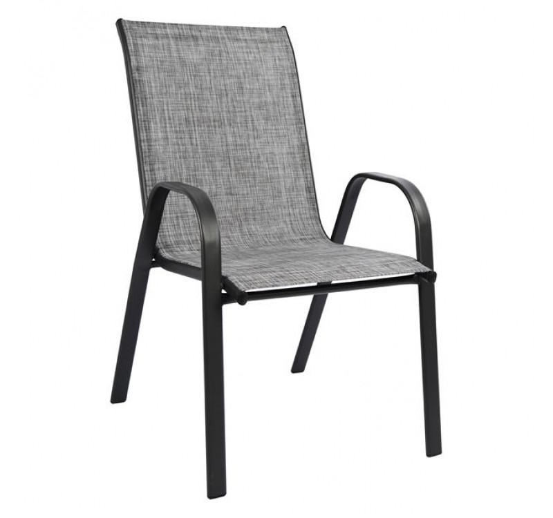 ΣΕΤ ΤΡΑΠΕΖΑΡΙΑ ΓΚΡΙ  ΜΕΤΑΛΛΙΚΗ 7ΤΜΧ ΜΕ 6ΚΑΡΕΚΛΕΣ ΚΑΙ ΤΡΑΠΕΖΙ 160Χ90 HM5206.01