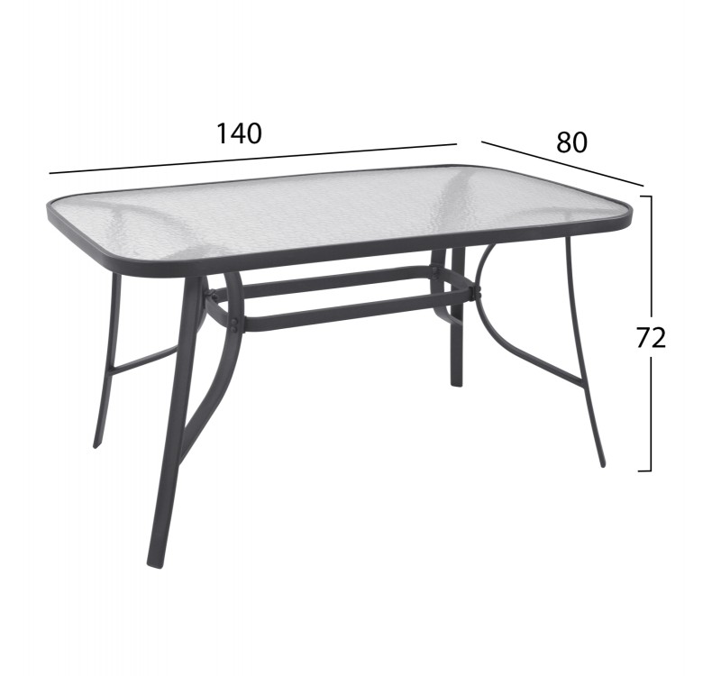 ΣΕΤ ΤΡΑΠΕΖΑΡΙΑ 5ΤΜΧ ΤΡΑΠΕΖΙ ΓΚΡΙ & 4 ΚΑΡΕΚΛΕΣ ΠΟΛΥΘΡΟΝΕΣ ΑΝΘΡΑΚΙ