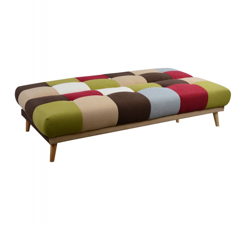 ΚΑΝΑΠΕΣ ΚΡΕΒΑΤΙ 3Θ HM3003 LEONARDO MIXED COLOR 180x80x75Υεκ.