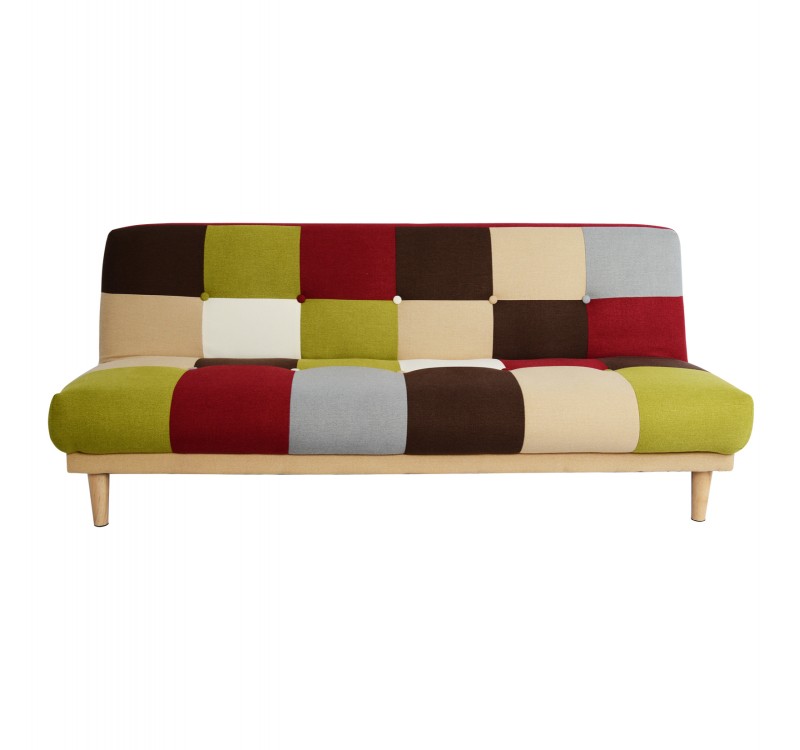 ΚΑΝΑΠΕΣ ΚΡΕΒΑΤΙ 3Θ HM3003 LEONARDO MIXED COLOR 180x80x75Υεκ.