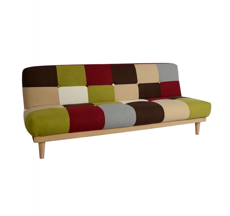 ΚΑΝΑΠΕΣ ΚΡΕΒΑΤΙ 3Θ HM3003 LEONARDO MIXED COLOR 180x80x75Υεκ.