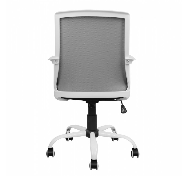 ΚΑΡΕΚΛΑ ΓΡΑΦΕΙΟΥ MALFOI HM1053.21 ΓΚΡΙ MESH & ΠΟΔΙ ΜΕΤΑΛΛΙΚΟ 58x59x103 cm