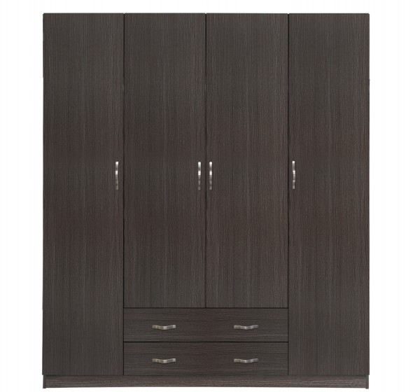 ΝΤΟΥΛΑΠΑ 4ΦΥΛΛΗ ΜΕ 2 ΣΥΡΤΑΡΙΑ AZALEA 200x55.5x180Υ εκ. HM353.01 ZEBRANO
