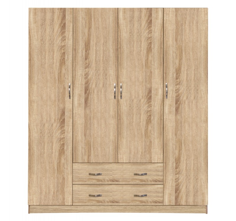 ΝΤΟΥΛΑΠΑ 4ΦΥΛΛΗ ΜΕ 2 ΣΥΡΤΑΡΙΑ AZALEA 200Χ56Χ180Υεκ. HM353.02 SONAMA