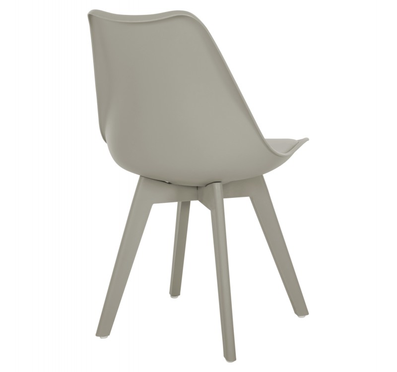 ΚΑΡΕΚΛΑ VEGAS HM0033.40 ΜΕ ΠΟΔΙ ΠΟΛΥΠΡΟΠΥΛΕΝΙΟΥ-PU-ΓΚΡΙ 48x56x82 εκ.