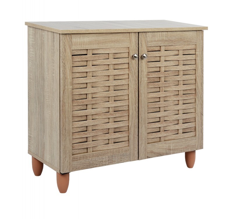 ΠΑΠΟΥΤΣΟΘΗΚΗ-ΝΤΟΥΛΑΠΙ ΞΥΛΙΝΗ CASSIOPE HM2208.02 SONAMA 77Χ34Χ67.5Υεκ.