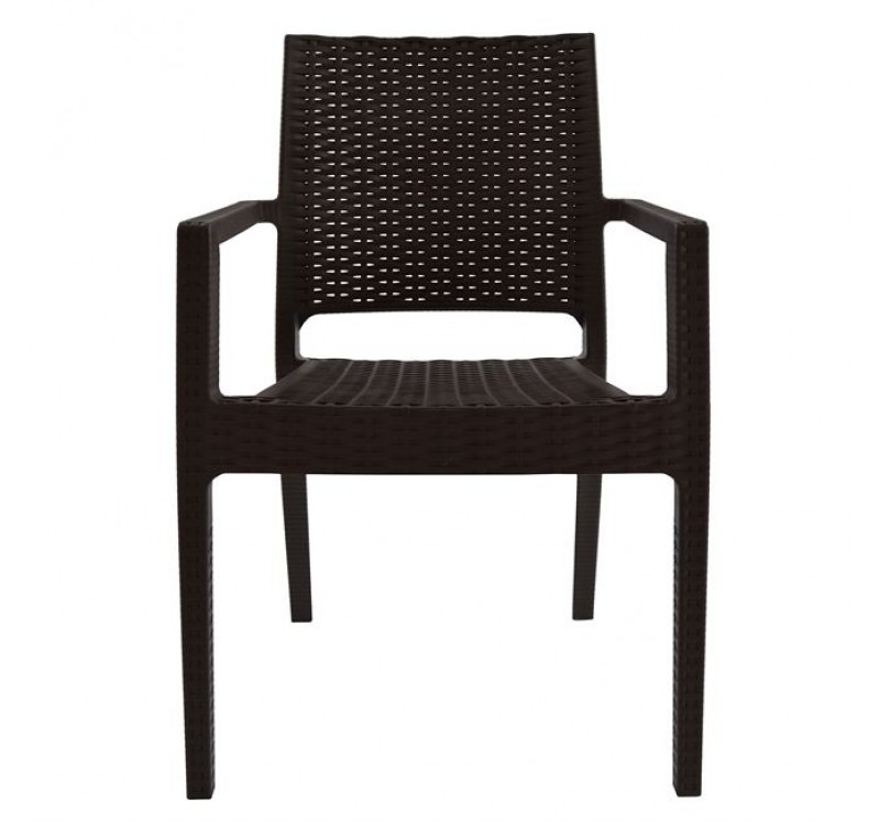 ΠΟΛΥΘΡΟΝΑ ΠΟΛΥΠΡΟΠΥΛΕΝΙΟΥ ΒΑΡΕΩΣ ΤΥΠΟΥ KAGANU DARK BROWN HM5134.09 57x55,5x89 εκ.