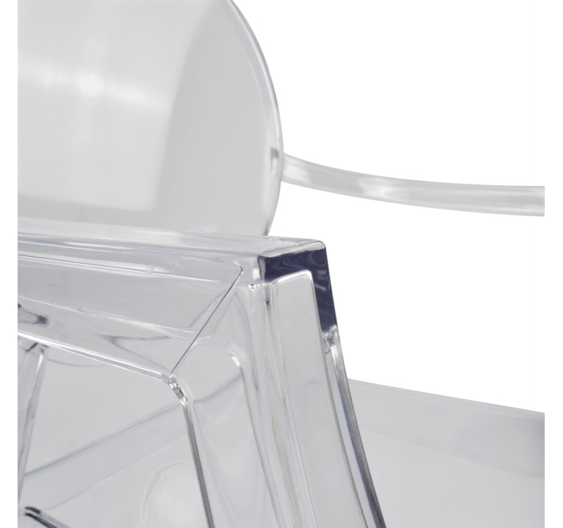 ΠΟΛΥΘΡΟΝΑ ΑΚΡΥΛΙΚΗ ΔΙΑΦΑΝΗ ΜΕ ΜΠΡΑΤΣΑ ARAMIS HM0169 52,2x56,5x92 εκ.