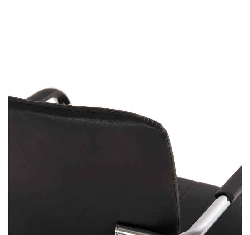 ΚΑΡΕΚΛΑ QUESTA ΜΕ ΜΠΡΑΤΣΑ HM1070.01 ΜΑΥΡΗ 54x62x84 εκ.