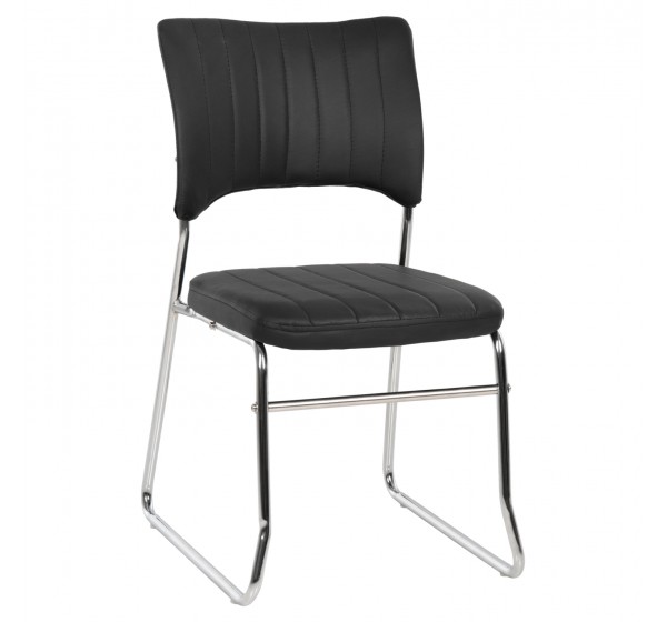 ΚΑΡΕΚΛΑ QUENTI HM1071.01 ΜΑΥΡΗ 47x54x84 εκ.