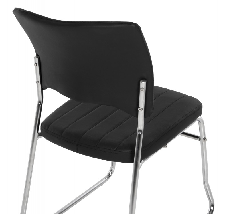 ΚΑΡΕΚΛΑ QUENTI HM1071.01 ΜΑΥΡΗ 47x54x84 εκ.