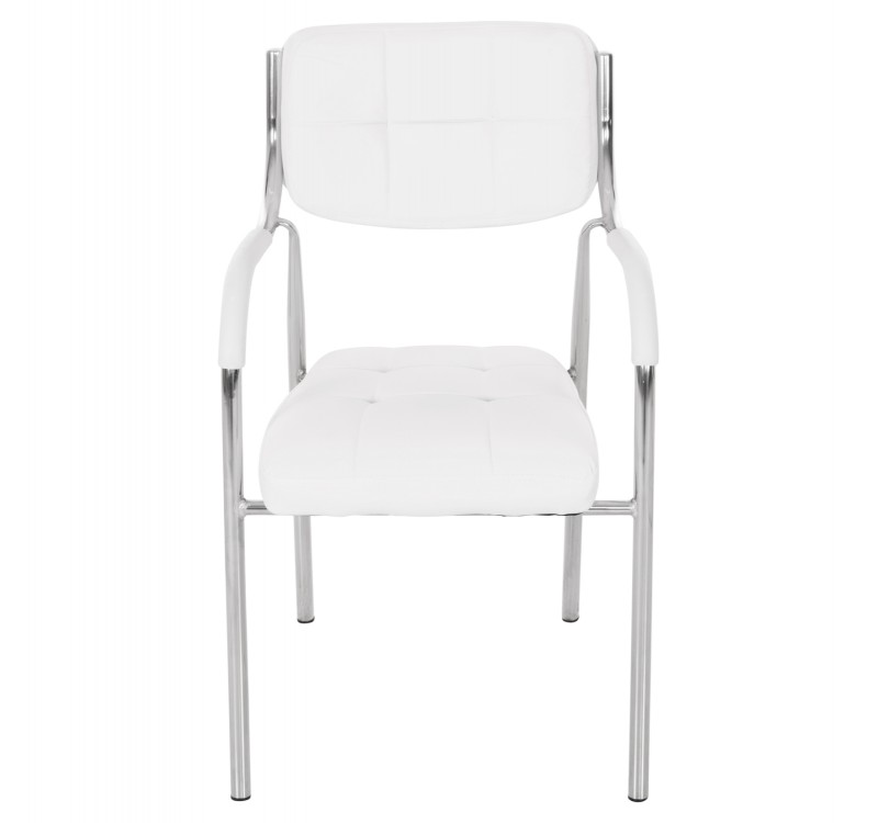 ΚΑΡΕΚΛΑ ΓΡΑΦΕΙΟΥ ΕΠΙΣΚΕΠΤΟΥ OBERON HM1018.02 ΑΣΠΡΟ PU 51x52x88Yεκ.