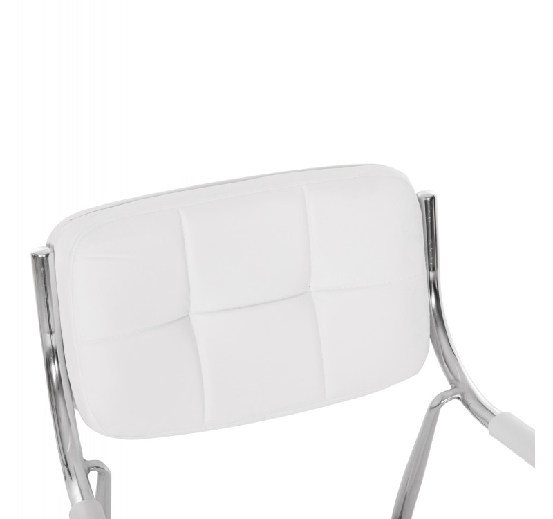 ΚΑΡΕΚΛΑ ΓΡΑΦΕΙΟΥ ΕΠΙΣΚΕΠΤΟΥ OBERON HM1018.02 ΑΣΠΡΟ PU 51x52x88Yεκ.