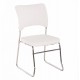 ΚΑΡΕΚΛΑ QUENTI HM1071.02 ΛΕΥΚΗ 52x60x85 εκ.