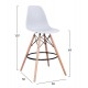ΣΚΑΜΠΟ ΜΠΑΡ RENATA HM0173.01 ΛΕΥΚΟ 58x56x107Υ εκ.
