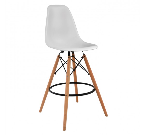 ΣΚΑΜΠΟ ΜΠΑΡ RENATA HM0173.01 ΛΕΥΚΟ 58x56x107Υ εκ.