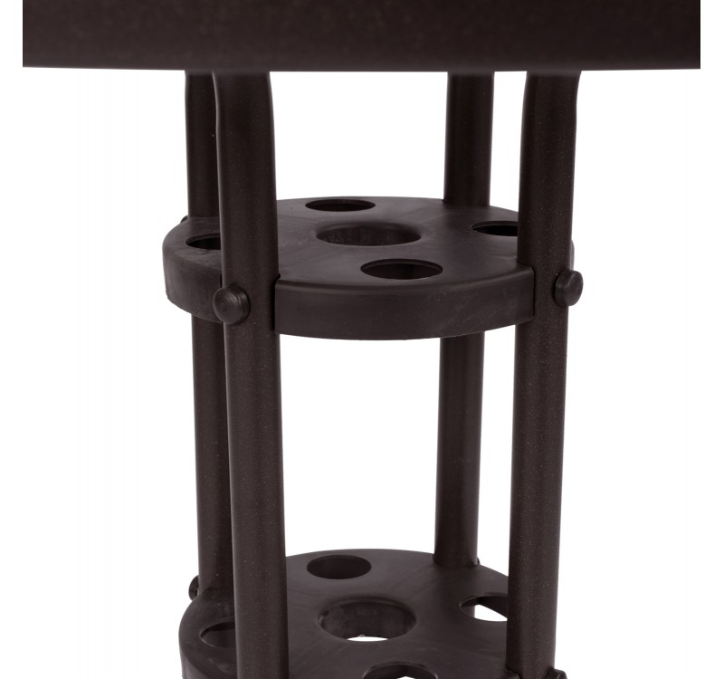 ΣΕΤ ΤΡΑΠΕΖΑΡΙΑΣ 3ΤΜΧ ΜΕ ΤΡΑΠΕΖΙ Φ70 & ΚΑΡΕΚΛΕΣ LEON ΚΑΦΕ HM5184.02