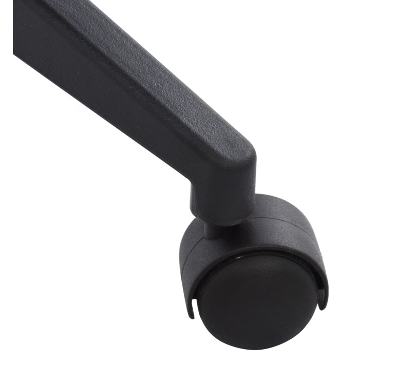 ΚΑΡΕΚΛΑ ΓΡΑΦΕΙΟΥ ANIVIA HM1073.21 ΓΚΡΙ & ΣΚΕΛΕΤΟ ΜΑΥΡΟ 64x61x127 cm