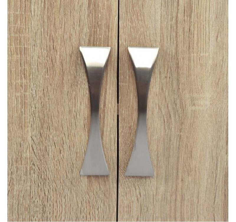 ΒΙΒΛΙΟΘΗΚΗ ΜΕΛΑΜΙΝΗΣ ENSLEY HM2027.03 SONAMA ΜΕ ΧΕΡΟΥΛΙ 60x30x180εκ