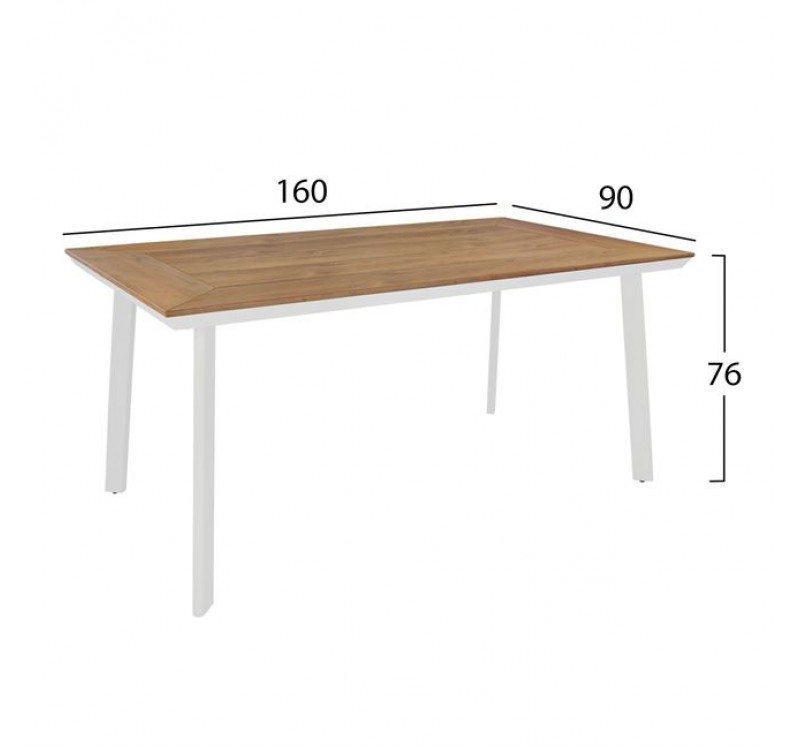 ΣΕΤ ΤΡΑΠΕΖΑΡΙΑΣ 7ΤΜΧ ΣΕ ΛΕΥΚΟ ΧΡΩΜΑ HM5240.01