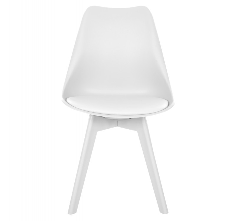 ΚΑΡΕΚΛΑ VEGAS HM0033.31 ΜΕ ΠΟΔΙ ΠΟΛΥΠΡΟΠΥΛΕΝΙΟΥ-PU- ΛΕΥΚΗ 47,5x55x82 εκ.