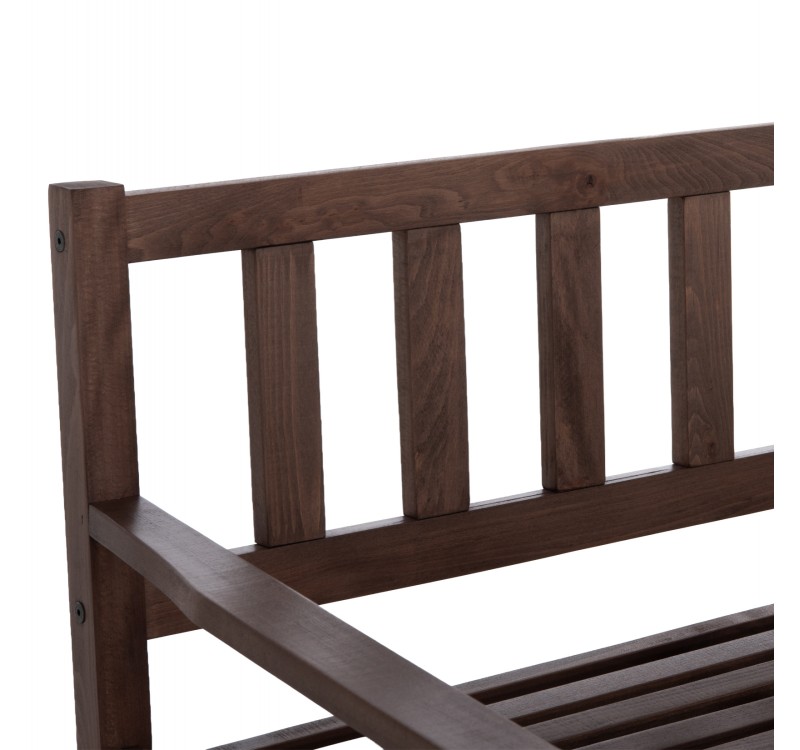 ΠΑΓΚΑΚΙ ΞΥΛΙΝΟ ΝΑΞΟΣ 2ΘΕΣΙΟ ΑΠΟ ΜΑΣΙΦ ΟΞΙΑ ΕΜΠΟΤΙΣΜΟΥ ΚΑΡΥΔΙ 110x68x84Υεκ.HM5407