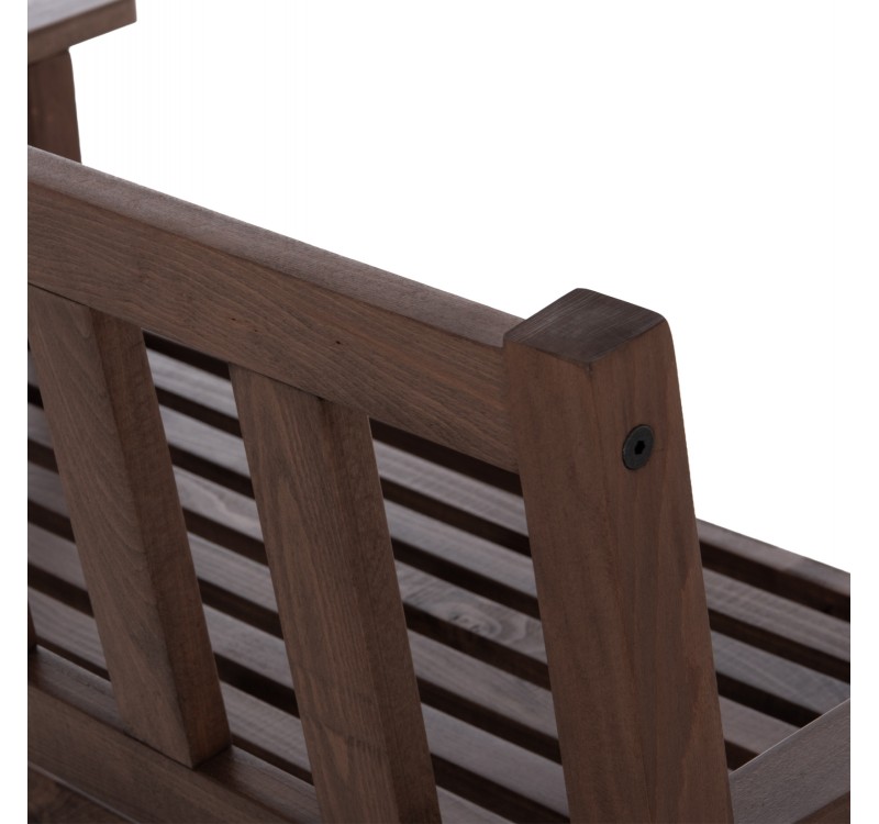 ΠΑΓΚΑΚΙ ΞΥΛΙΝΟ ΝΑΞΟΣ 2ΘΕΣΙΟ ΑΠΟ ΜΑΣΙΦ ΟΞΙΑ ΕΜΠΟΤΙΣΜΟΥ ΚΑΡΥΔΙ 110x68x84Υεκ.HM5407