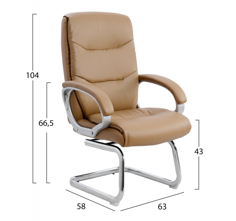 ΠΟΛΥΘΡΟΝΑ ΗΜΙΠΕΡΙΣΤΡΕΦΟΜΕΝΗ ZAMORA HM1088.09 ΣΕ CAMEL ΧΡΩΜΑ 63x58x104Υεκ