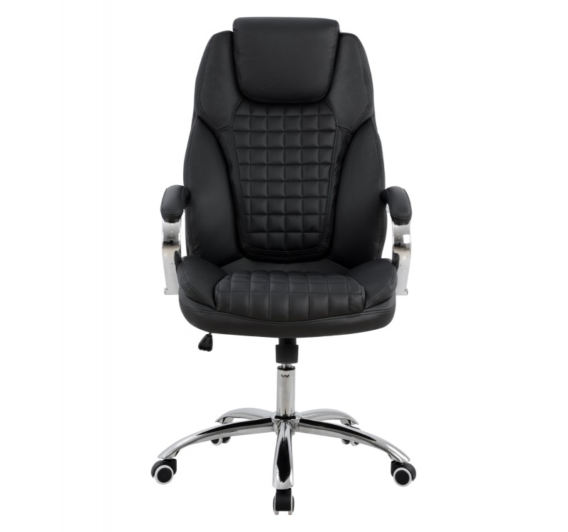 ΚΑΡΕΚΛΑ ΓΡΑΦΕΙΟΥ KIEV HM1097.01 ΜΑΥΡΗ 65x80x127cm