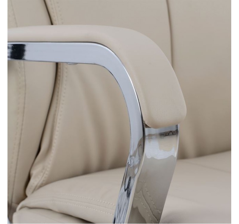ΚΑΡΕΚΛΑ ΓΡΑΦΕΙΟΥ SHASHI HM1093.07 PU ΣΕ ΕΚΡΟΥ 63x80x118-126Yεκ