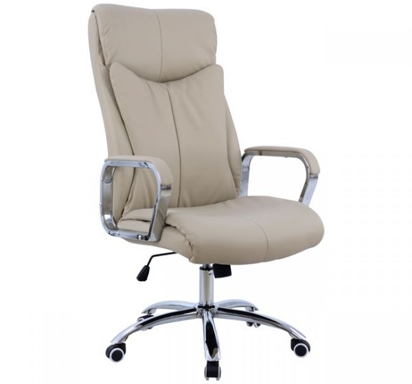 ΚΑΡΕΚΛΑ ΓΡΑΦΕΙΟΥ SHASHI HM1093.07 PU ΣΕ ΕΚΡΟΥ 63x80x118-126Yεκ