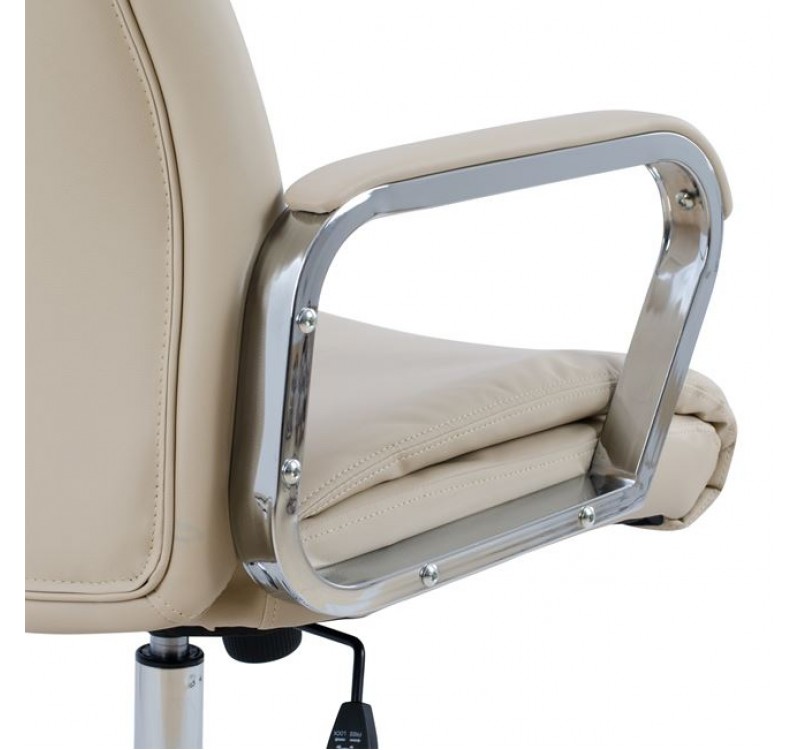 ΚΑΡΕΚΛΑ ΓΡΑΦΕΙΟΥ SHASHI HM1093.07 PU ΣΕ ΕΚΡΟΥ 63x80x118-126Yεκ