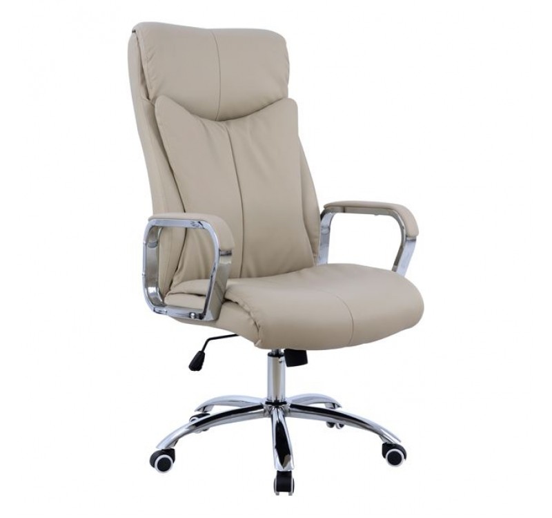ΚΑΡΕΚΛΑ ΓΡΑΦΕΙΟΥ SHASHI HM1093.07 PU ΣΕ ΕΚΡΟΥ 63x80x118-126Yεκ
