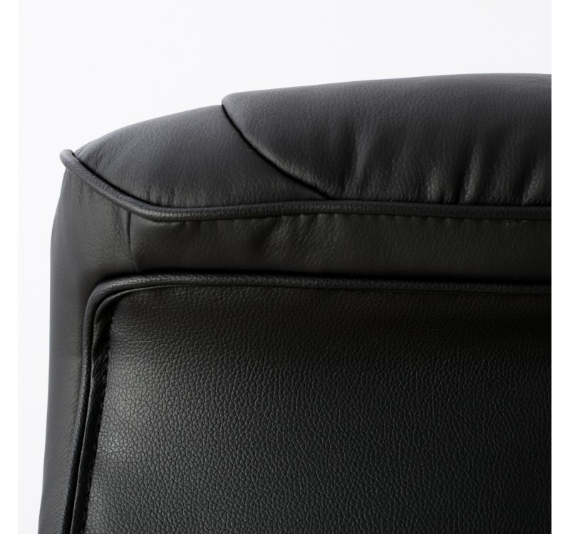 ΚΑΡΕΚΛΑ ΓΡΑΦΕΙΟΥ XAVIERE HM1096.01 ΜΑΥΡΗ 64x83x126cm