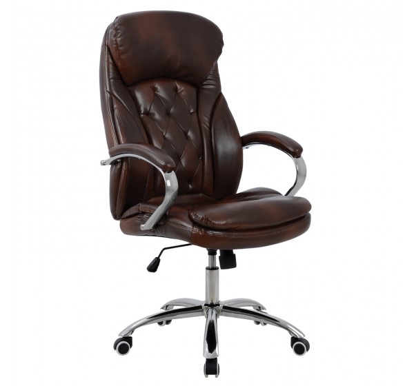 ΚΑΡΕΚΛΑ ΓΡΑΦΕΙΟΥ LANISHA HM1099.09 PU ΣΕ ΚΑΦΕ 65x73x125Υεκ