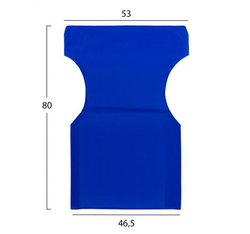 ΜΑΞΙΛΑΡΙ TEXTILENE 600gr/m2 2X1 ΜΠΛΕ ΓΙΑ ΠΟΛΥΘΡΟΝΑ ΣΚΗΝΟΘΕΤΗ HM5272.01 46.5Χ53Χ80Υεκ.