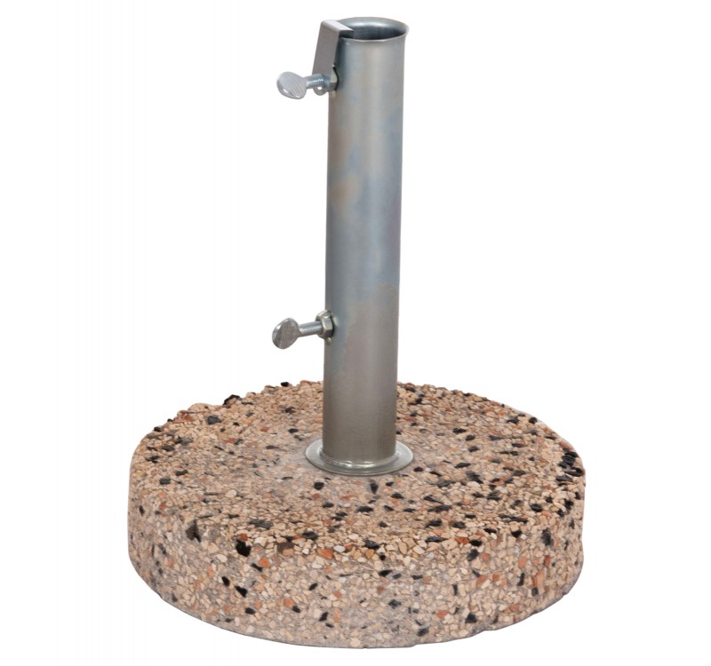 ΒΑΣΗ ΟΜΠΡΕΛΑΣ ΨΗΦΙΔΑ 15KG HM5476.15 ΜΕ ΣΩΛΗΝΑ ΔΙΑΜΕΤΡΟΥ Φ52