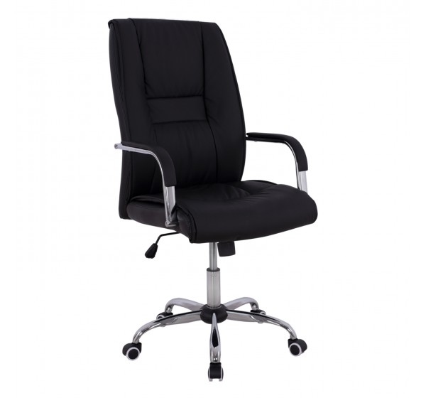 ΚΑΡΕΚΛΑ ΓΡΑΦΕΙΟΥ ANGEE HM1106.01 PU ΣΕ ΧΡΩΜΑ ΜΑΥΡΟ 58,5x70x120Υεκ