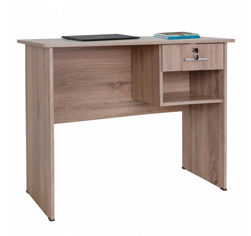 ΓΡΑΦΕΙΟ ΜΕΛΑΜΙΝΗΣ HAYDEN ΜΕ ΣΥΡΤΑΡΙ HM2283.02  SONAMA 90X45X74,5Y