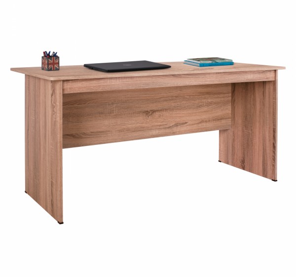 ΓΡΑΦΕΙΟ ΜΕΛΑΜΙΝΗΣ HAYDEN 150x71x74,5 HM2284.02 ΣΕ ΧΡΩΜΑ SONAMA