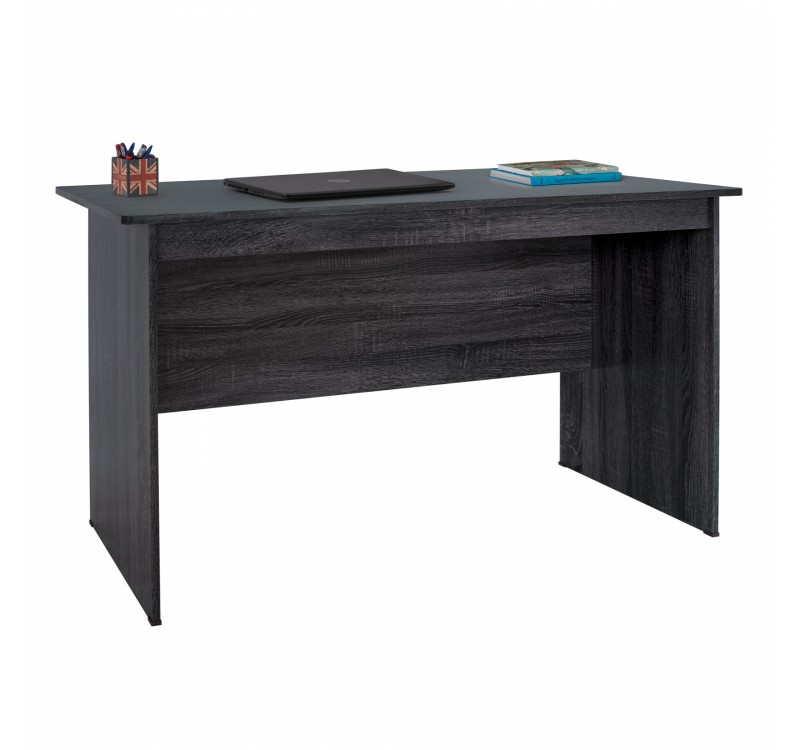 ΓΡΑΦΕΙΟ ΜΕΛΑΜΙΝΗΣ HAYDEN 120x71x74,5 HM2285.01 ΣΕ ΑΝΘΡΑΚΙ ΧΡΩΜΑ