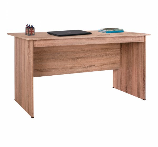 ΓΡΑΦΕΙΟ ΜΕΛΑΜΙΝΗΣ HAYDEN 120x71x74,5 HM2285.02 ΣΕ ΧΡΩΜΑ SONAMA